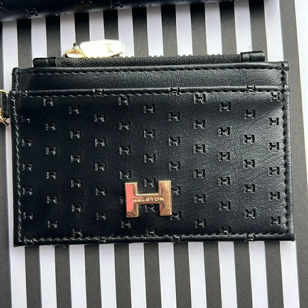 Halston Compact Bifold Wallet and Card Case 2 Pack - Picture 3 of 6